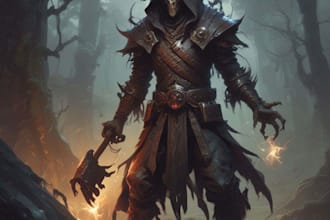 draw horror or monster design