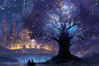 paint environment concept art and background