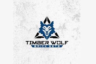 design mech military brick model online store logo