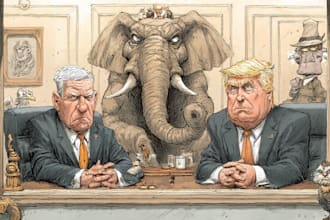 create political and editorial cartoons