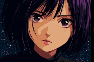 draw you as anime character style