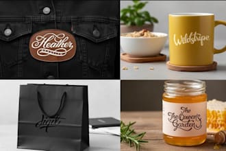 create typography t shirt and text or font logo in 1 day
