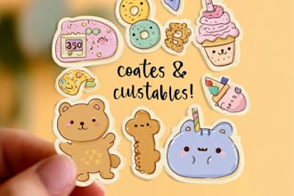 doodle cute icons and objects