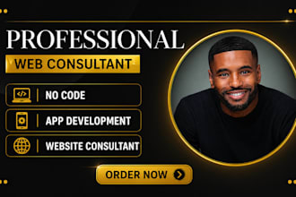 be your no code consultant for web development