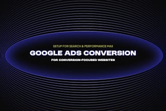 google ads conversion setup for search and performance max