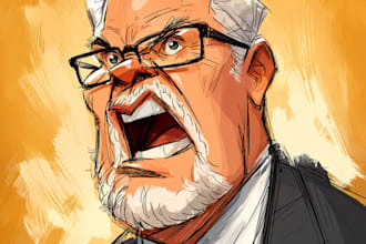 create political and editorial cartoons