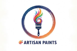 design a professional painter and  painting company logo