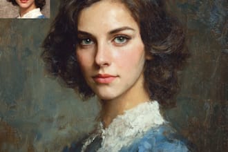fine art oil painting for you