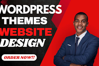 design wordpress website using enfold, salient, soledad, the7, bridge, x themes