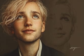 draw realistic portraits for you