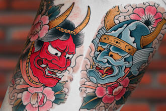 design professional creative tattoo design