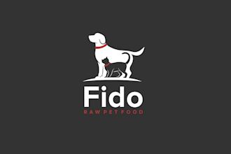 design raw balanced pet food appeal owners logo
