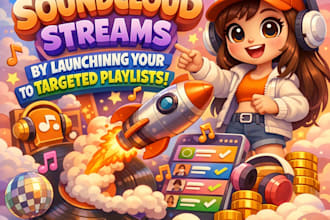boost your soundcloud streams by launching your album to targeted playlists