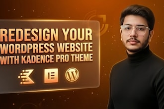 redesign your wordpress website with kadence pro theme