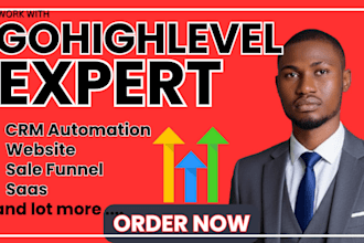 setup go high level crm automation ghl website and gohighlevel sale funnel a2p