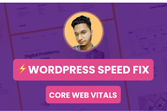 fix wordpress speed issues and improve core web vitals