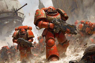 drawing a warhammer 40k illustration