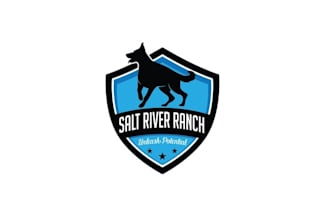 design vibrant dog training logo for salt river ranch
