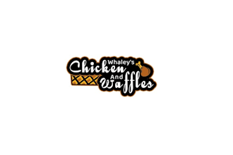 design whaley chicken waffles logo