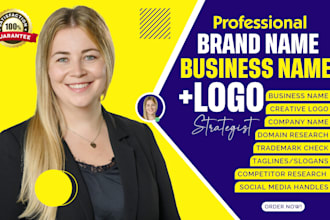 create a brand name for your business or company