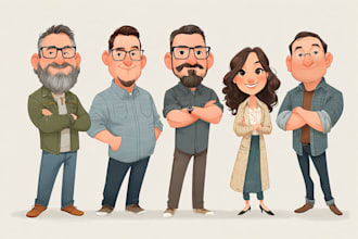 draw cartoons and caricatures