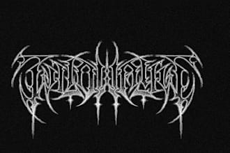 create custom scary, horror, heavy, death metal logo design