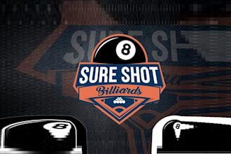 make iconic logo for a growing billiard table sales company