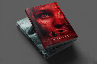design unique fantasy, romance, thriller and horror art
