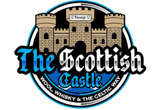 create an impressive castle logo in high definition