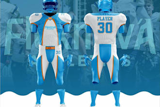 design 2d and 3d sportswaer mockup for you