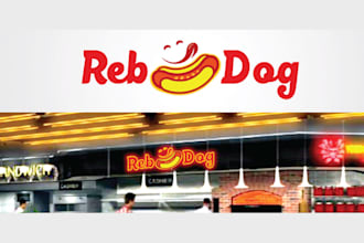 design restaurant logo, menu and complete branding