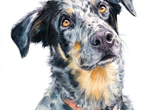 make pet portrait, dog portrait, cat portrait