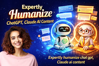 expertly humanize chat gpt, claude ai content