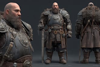 design a game character