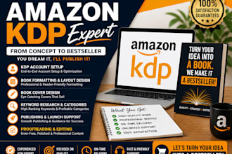 edit and format your manuscript for amazon kdp