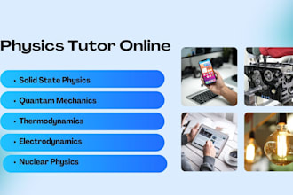 be your math and physics tutor online