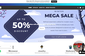 make professional shopify web design for your online store