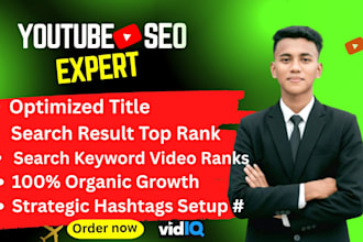 do advanced youtube video SEO for organic ranking