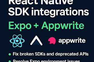 debug and fix react native sdk integrations expo appwrite