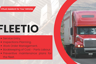maintain service entry and maintenance of fleet on fleetio