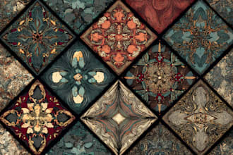 design unique seamless pattern for textile fabric prints