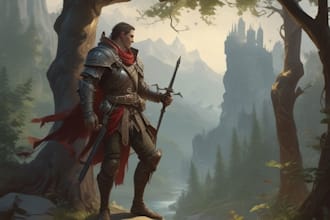 draw your dnd character and items