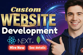 make a custom full stack bussiness responsive website