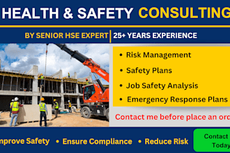 provide compliant sssp, hasp and safety manuals