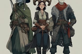 design a dnd character or dnd party