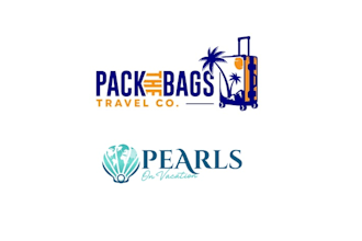 design tour travel adventure resort beach logo