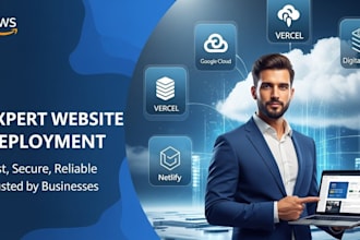 aws, website deployment, google cloud, azure deploy website, website development