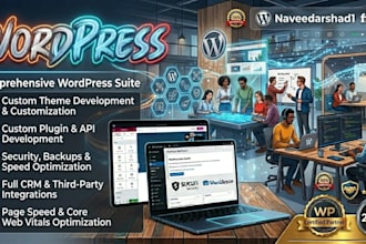 do wordpress development, plugin dev, theme customization, API