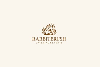design boutique wedding caterer seeks refined rustic logo