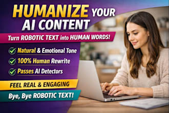 humanize and rewrite ai generated content